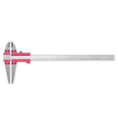 Aluminium dobbeltkæbet skydelære 500x0,05 mm (kæbe 90/150 mm)